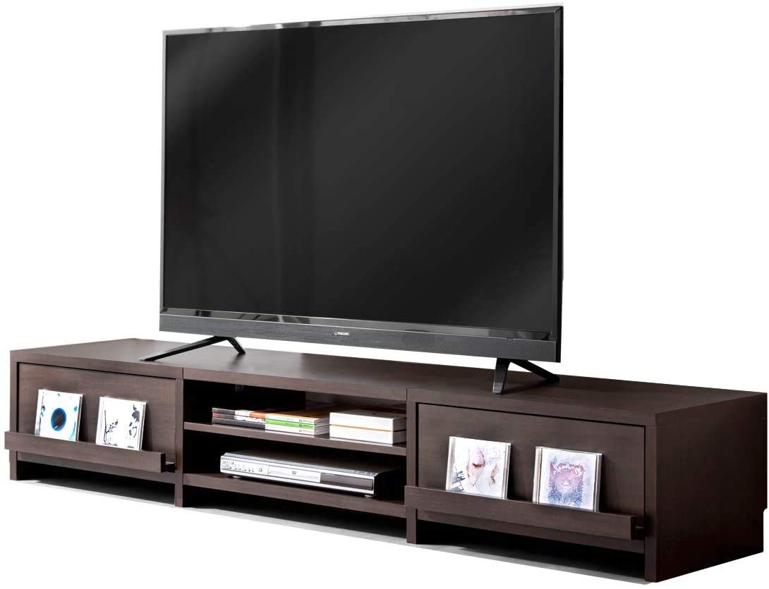 タンスのゲン　テレビ台 Amazon｜タンスのゲン テレビ台 幅180cm ロータイプ 電源タップ収納
